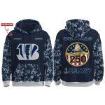 Bengals US Navy 250th Birthday Celebration Hoodie 2025