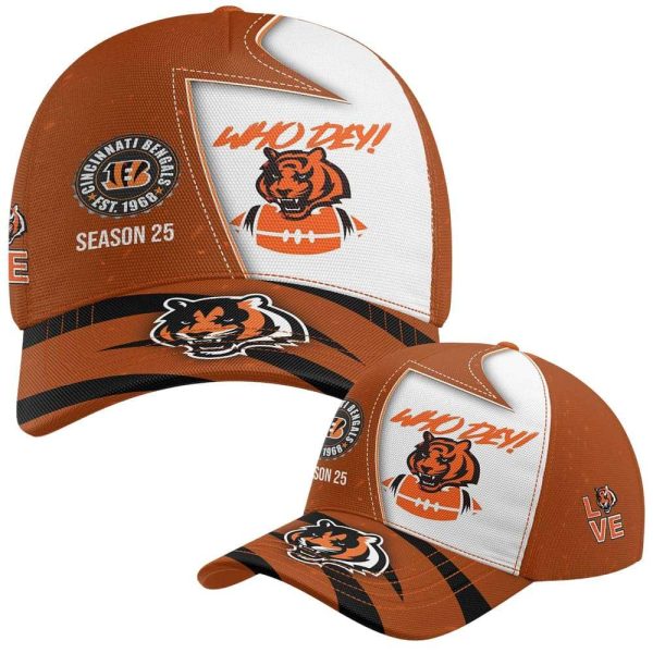 Bengals Who Dey Cap 2025