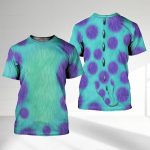 Big Green And Purple Monster Sulley Monsters Inc Shirt