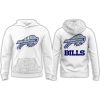 Bills 2025 Cold Front White Hoodie