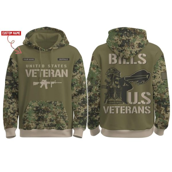 Bills Veteran Day Hoodie 2025