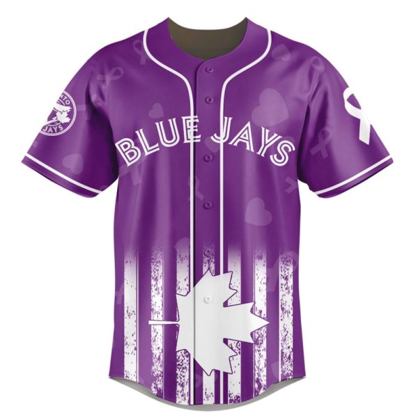 Blue Jays Domestic Violence Awareness Month 2025 Jersey
