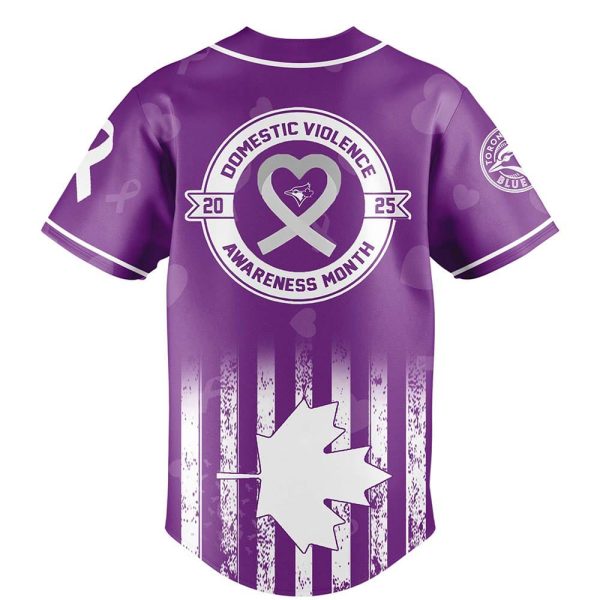 Blue Jays Domestic Violence Awareness Month 2025 Jersey