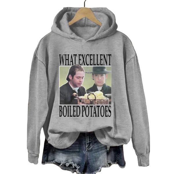 Boiled Potatoes Funny Meme Hoodie