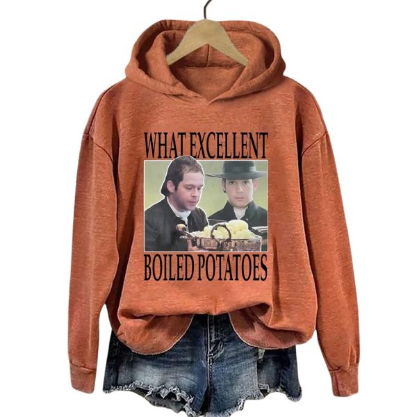 Boiled Potatoes Funny Meme Hoodie