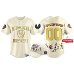 Brewers x Looney Tunes Day Baseball Jersey 2025