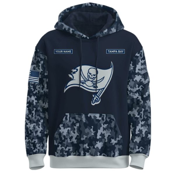 Buccaneers US Navy 250th Birthday Celebration Hoodie 2025