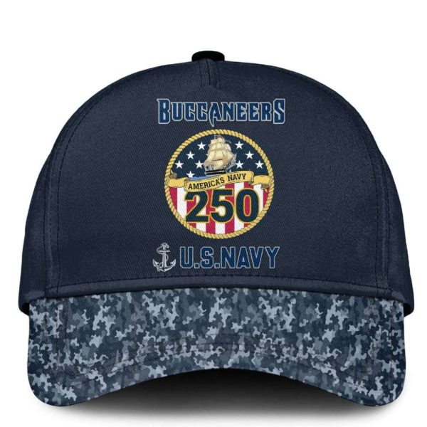 Buccaneers US Navy 250th Birthday Celebration Hoodie 2025