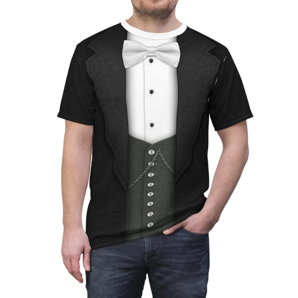 Butler Ghost Haunted Mansion Costume Shirt Butler Ghost Haunted Mansion Costume Shirt