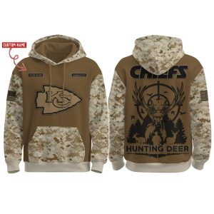 2025 Chiefs Hunting Deer Hoodie