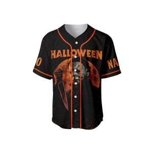 Michael Myers Halloween Personalized Baseball Jersey1