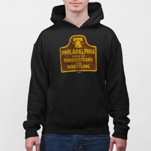 Philadelphia Cheesesteaks And Wrestling Shirt 5
