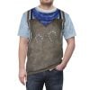 Cadaver Dans Horseshoe Apron Haunted Mansion Costume Shirt