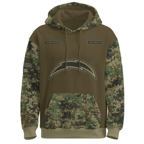 Chargers US Army 250th Birthday Celebration Hoodie 2025