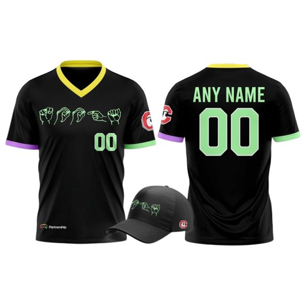Chattanooga Lookouts Deaf Awareness Day 2025 Jersey