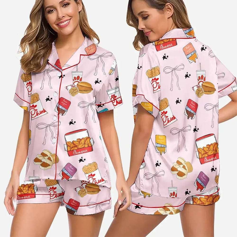 Chicken Nuggets Pajama Set Chicken Nuggets Pajama Set