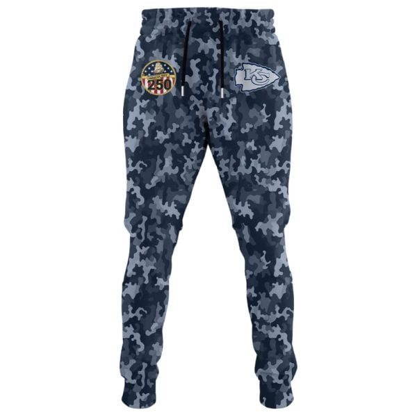 Chiefs US Navy 250th Birthday Hoodie