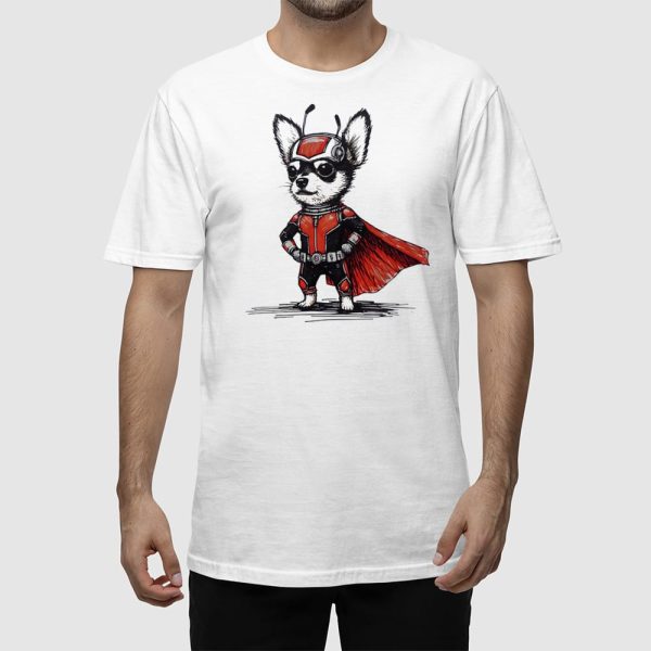 Chihuahua Superhero Funny Shirt