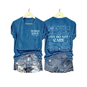 WDNC CLUB Est 2025 We Do Not Care Club Menopause Perimenopause Shirt3