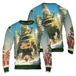 Christmas Tree Monster Ugly Christmas Sweater