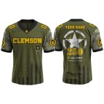 Clemson US ARMY'S 250TH Birthday Celebration Jersey 2025