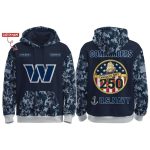 Commanders US Navy 250th Birthday Hoodie