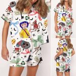 Coquette Coraline Satin Pajama Set