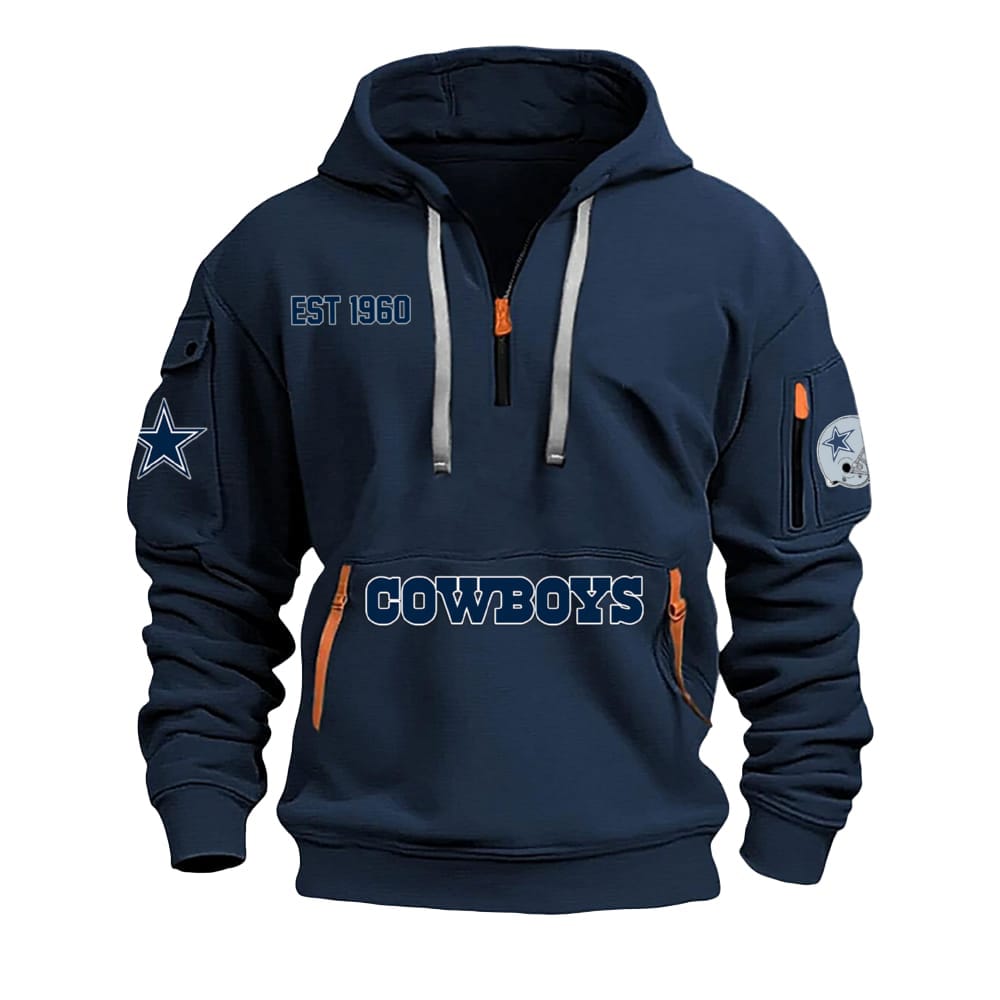 Cowboys Est 1960 Quarter Zip Hoodie Cowboys Est 1960 Quarter Zip Hoodie