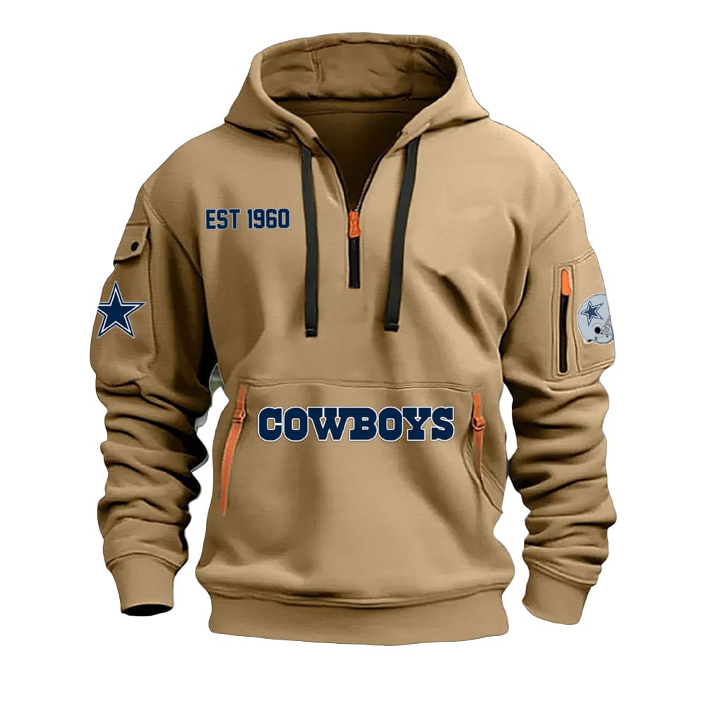 Cowboys Est 1960 Quarter Zip Hoodie Cowboys Est 1960 Quarter Zip Hoodie