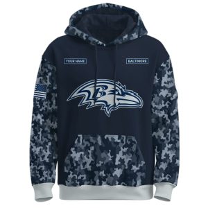 Ravens US Navy 250th Birthday Celebration Hoodie 20251