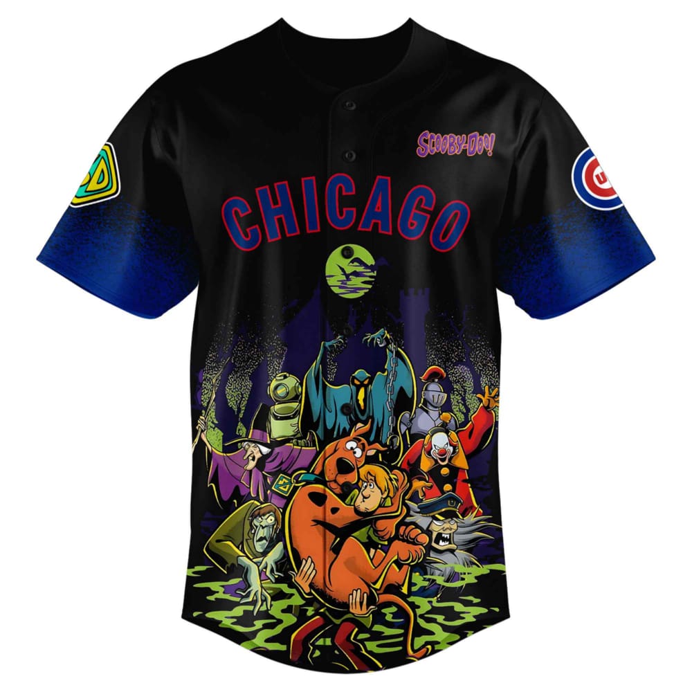 Cubs ScooBy-Doo Night Halloween Jersey 2025 Cubs ScooBy-Doo Night Halloween Jersey 2025