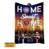 Cubs x Bears Home Sweet Home Chicago Skyline Fleece Blanket