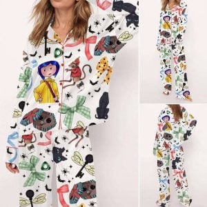 Coquette Coraline Satin Pajama Set2