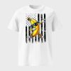 Dabbing Banana Retro American Flag Shirt