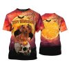 Dachshund Skull Happy Hallowiener Shirt