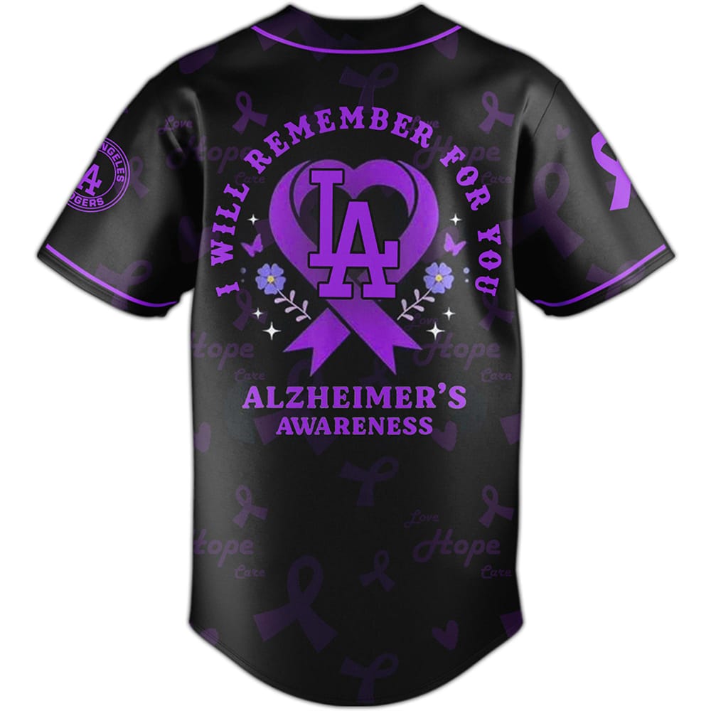 Dodgers World Alzheimer’s Disease Awareness Month Jersey 2025 Dodgers World Alzheimer’s Disease Awareness Month Jersey 2025