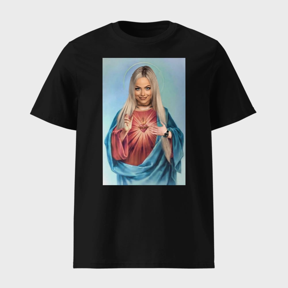 Dominik Mysterio Liv Morgan Jesus Shirt Dominik Mysterio Liv Morgan Jesus Shirt