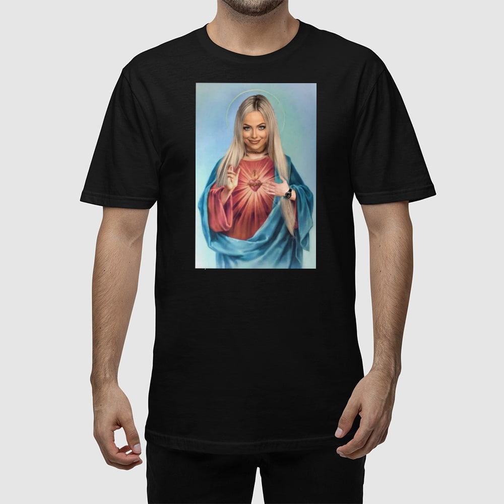 Dominik Mysterio Liv Morgan Jesus Shirt Dominik Mysterio Liv Morgan Jesus Shirt