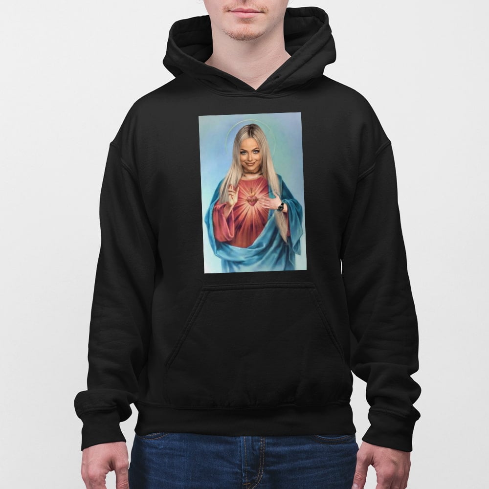 Dominik Mysterio Liv Morgan Jesus Shirt Dominik Mysterio Liv Morgan Jesus Shirt