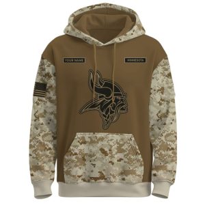 2025 Vikings Hunting Deer Hoodie1