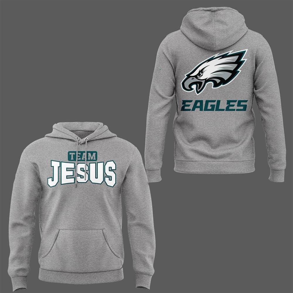 Eagles Team Jesus Hoodie Eagles Team Jesus Hoodie