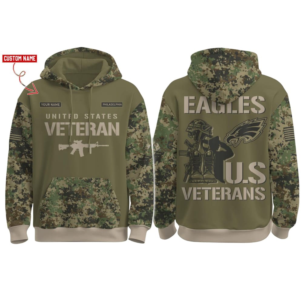 Eagles Veteran Day Hoodie 2025 Eagles Veteran Day Hoodie 2025