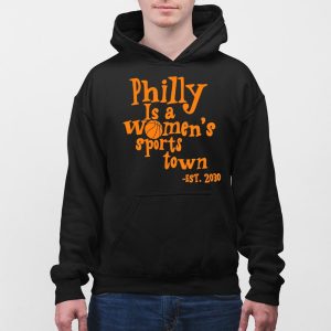 Aubrey Plaza Philly Is A Womens Sport Town Est 2030 Shirt 3