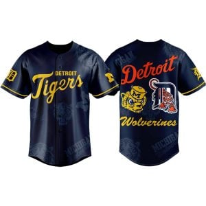 2025 Tigers x Michigan Night Jersey