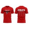 Falcons 2025 Schedule Shirt