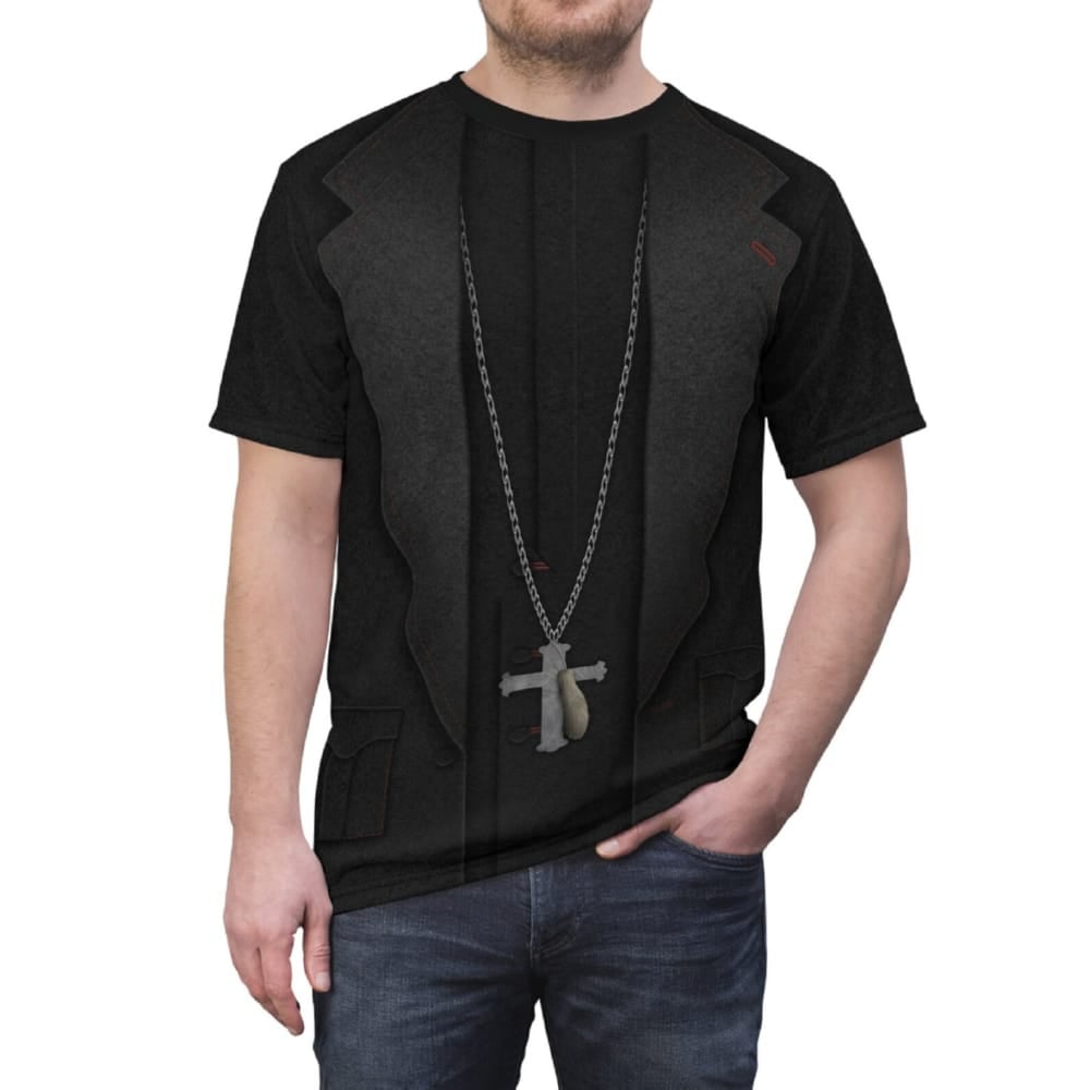Father Kent Haunted Mansion Costume Shirt Father Kent Haunted Mansion Costume Shirt
