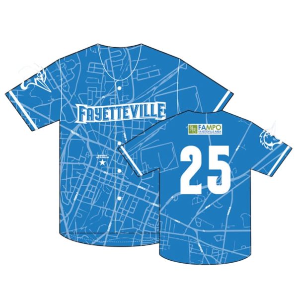 Fayetteville Woodpeckers Transportation Night Jersey Giveaway 2025