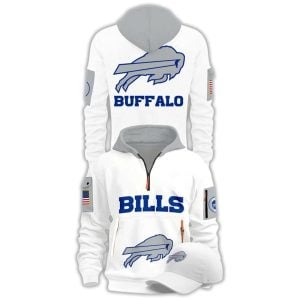 Bills Rivalries Quarter Zip Hoodie 2025