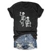Fuck Trump Subtle Skeletons FDT Tee