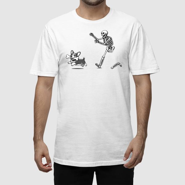 Funny Halloween Corgi T-shirt